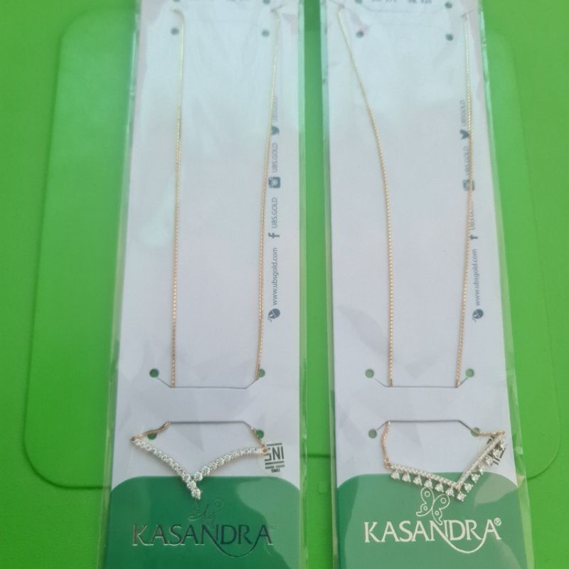 Kalung Full Mata elegan mewah UBS kadar 8K 375 9K 420