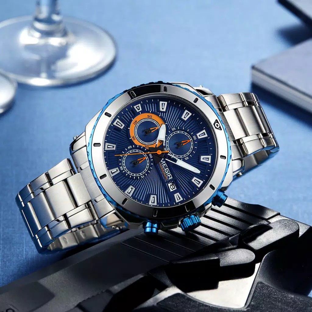 JAM TANGAN PRIA MEGIR 2075-MS