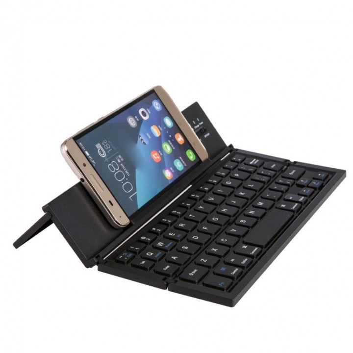 ZD038 - Universal Portable Mini Wireless Foldable Bluetooth Keyboard - Black