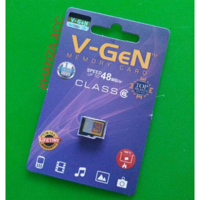 KHANZAACC MICRO SD VGEN 16GB NON ADAPTER