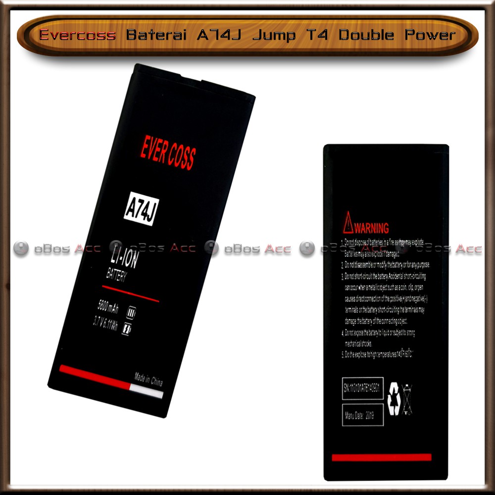 Baterai Evercoss A74j Jump T4 Double Power Batre Batrai Hp Shopee Indonesia