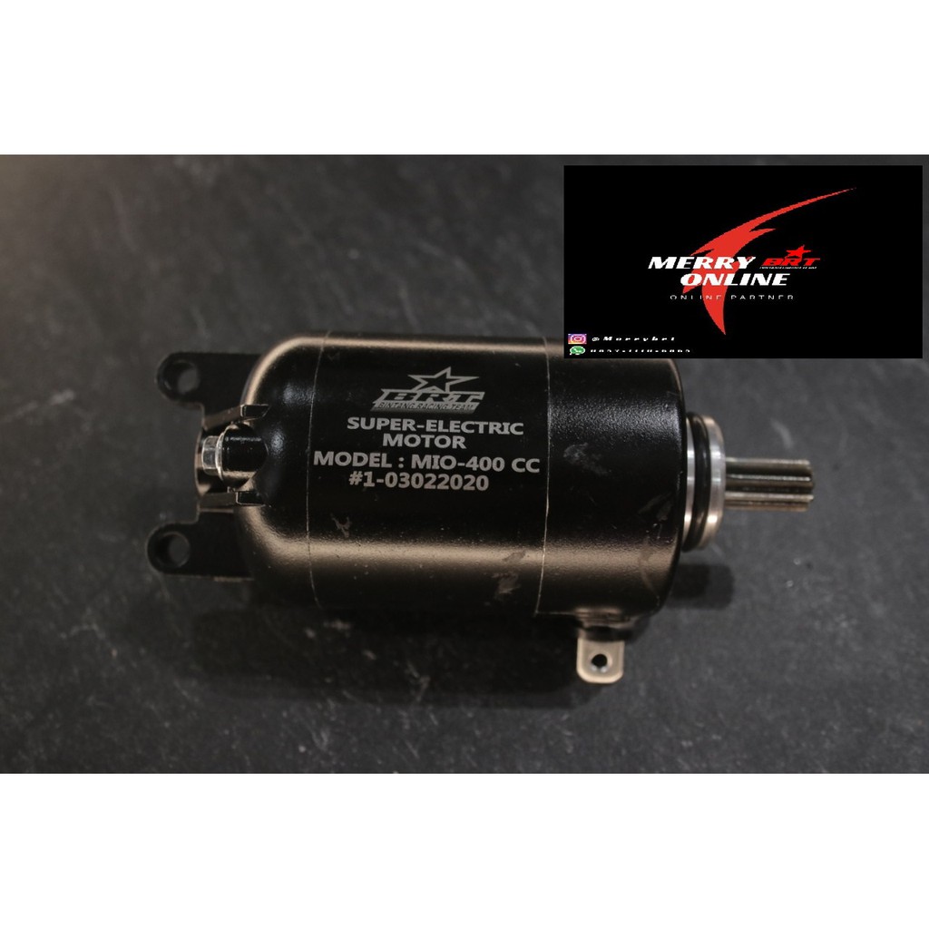 Promo Super Electric Motor BRT 400cc Dinamo Stater Bore Up Racing Mio Nouvo Soul 5TL