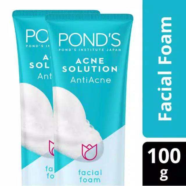 Pond's facial foam acne solution 100g
