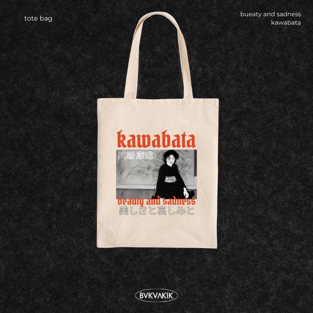 Tote Bag Beauty and Sadness Kawabata