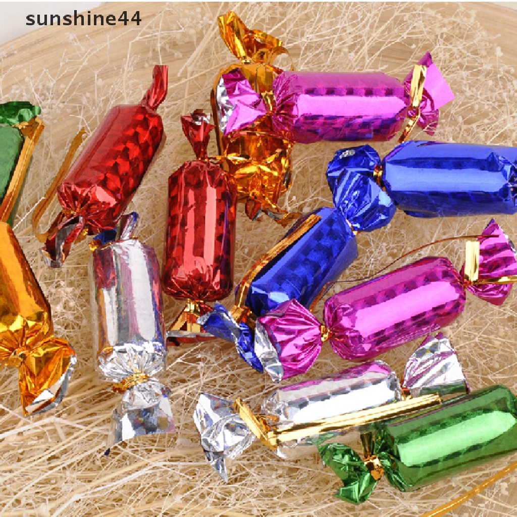 Sunshine 12pcs Ornamen Gantung Permen Tongkat Untuk Dekorasi Pohon Natal