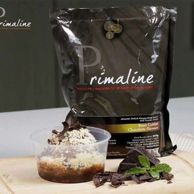 

Primaline powder drink chocolate REPACK 250 gr