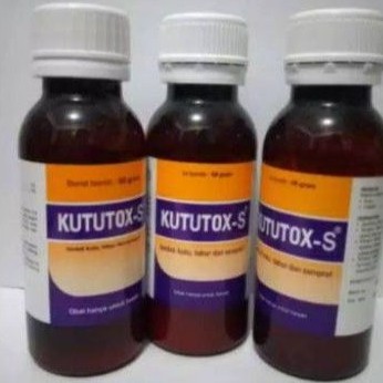 KUTUTOX S 60ML OBAT KUTU HAMSTER/KUCING/KELINCI/KANDANG HEWAN