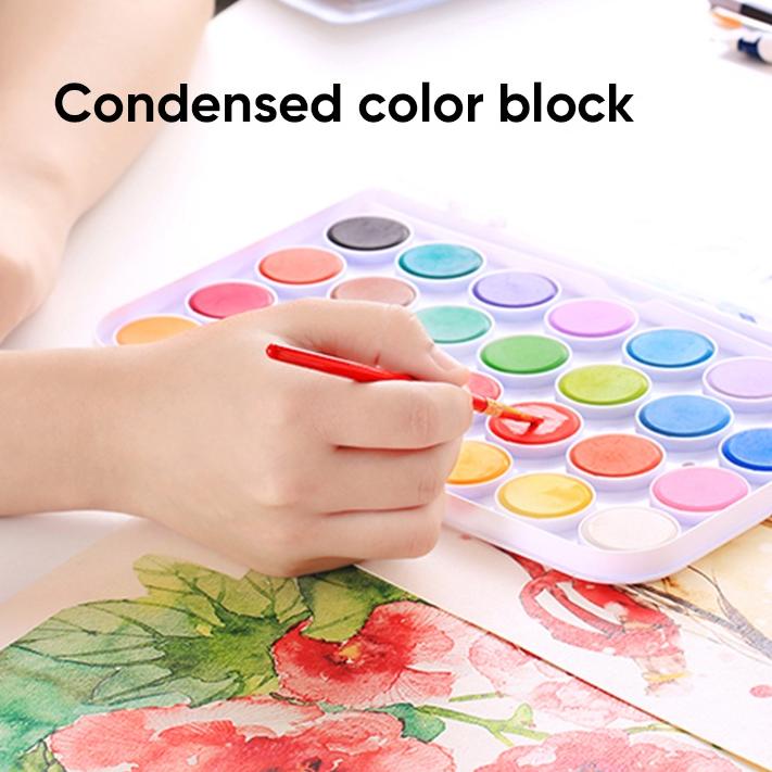 

Banyak Peminat Giorgione Solid Watercolor Paint Cat Air 12/16/24/28/36/48 Warna...