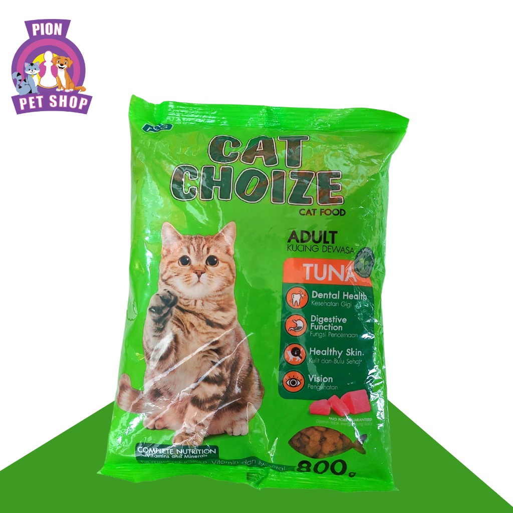 MAKANAN KUCING TERMURAH CAT CHOIZE ADULT RASA TUNA 800 GR