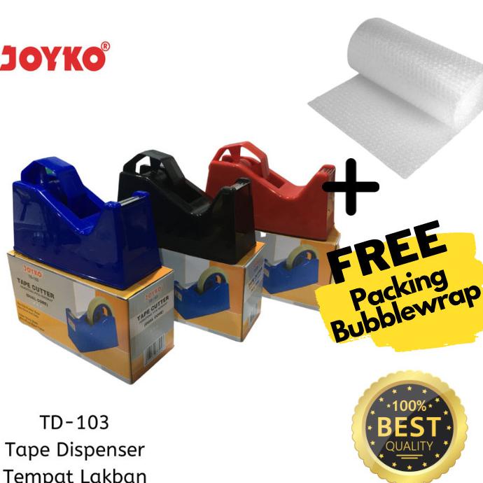 

Tape Dispenser Joyko TD 103 / Pemotong / Tempat Lakban Isolasi