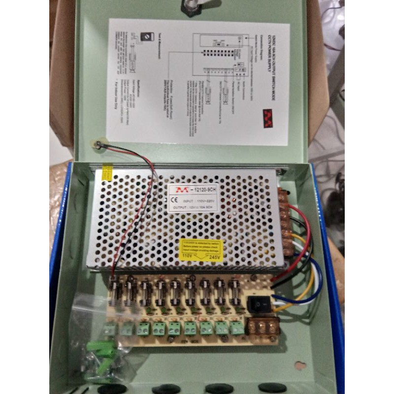 power supply box 12V 10A power supply 12V10A