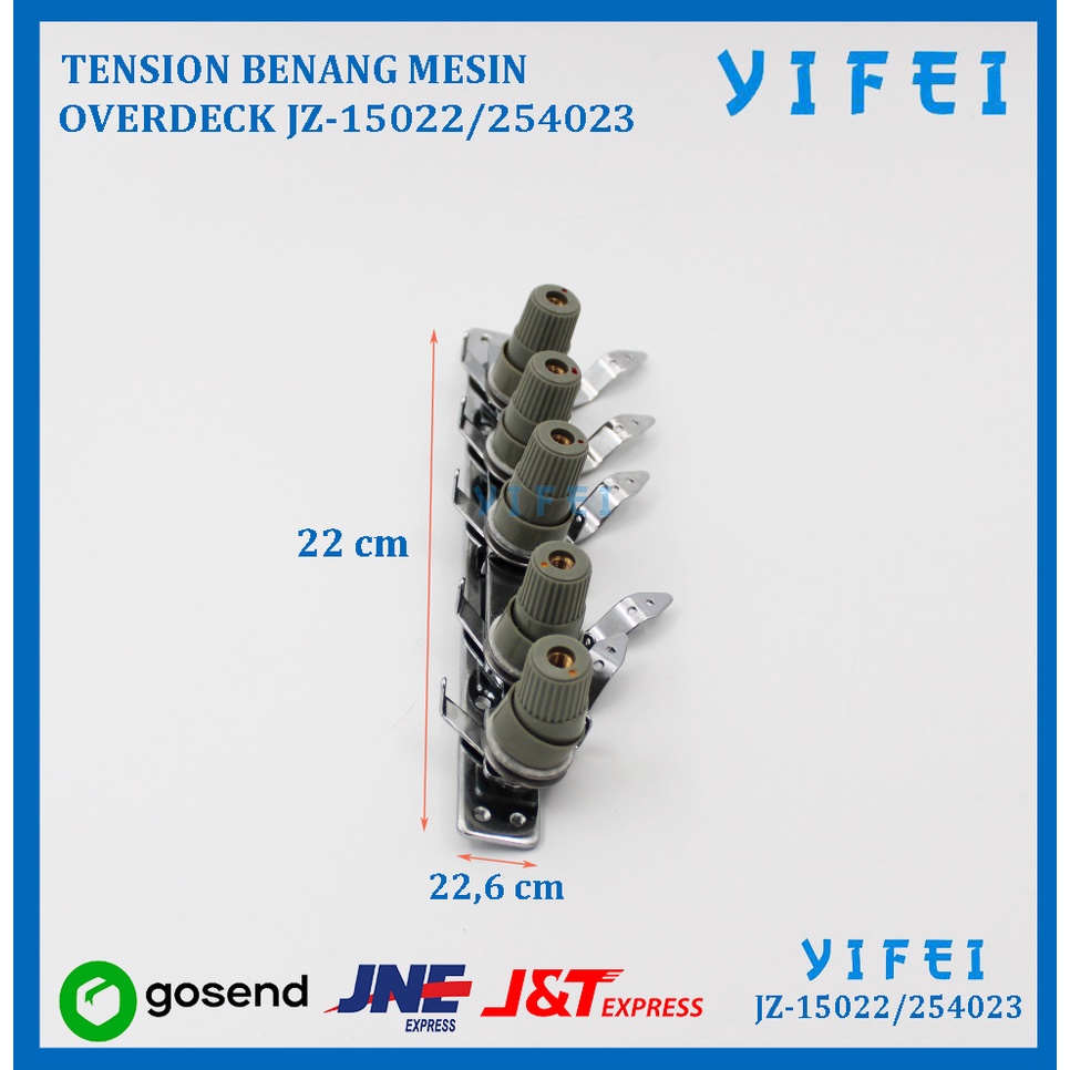 TENSION BENANG MESIN KAM OVERDECK W500 5 TENSION 254053 YIFEI-15022