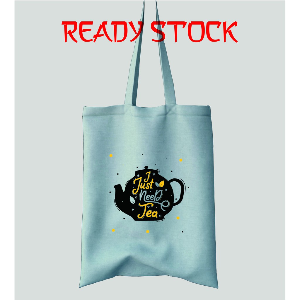 Totebag Premium - Canvas Drill - Bukan Blacu - Tas Fashion Wanita -  RS01