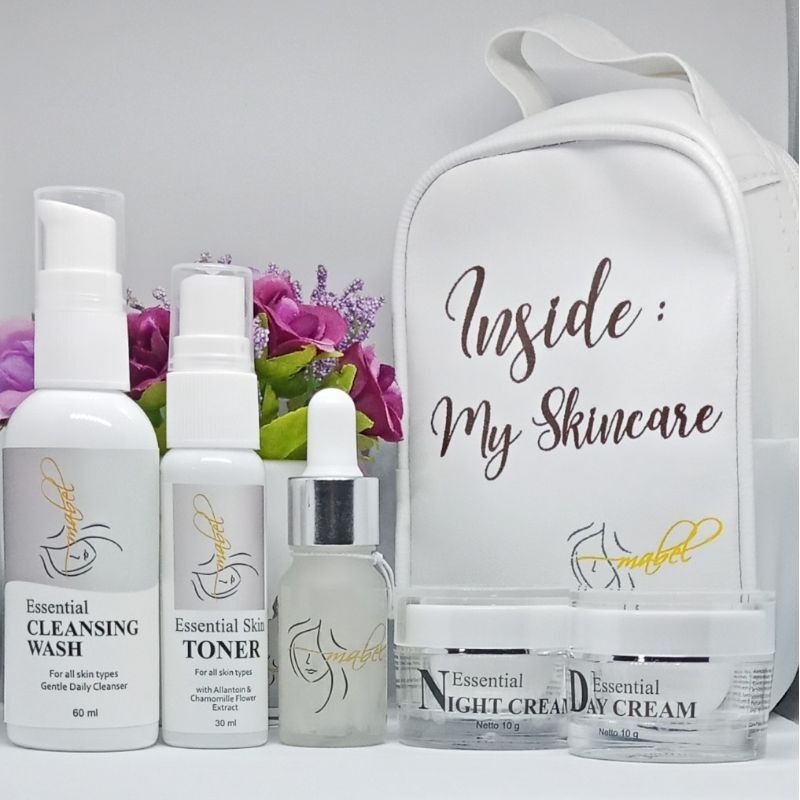 Skincare Pria / Paket Pemutih Wajah Bpom - Amabel skincare