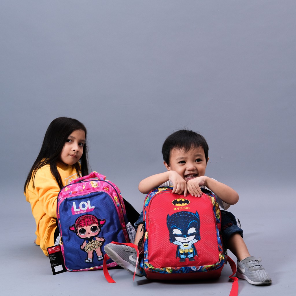 (SIAP KIRIM)TAS SEKOLAH ANAK CEWEK COWOK / RANSEL LED PAUD TK KARAKTER