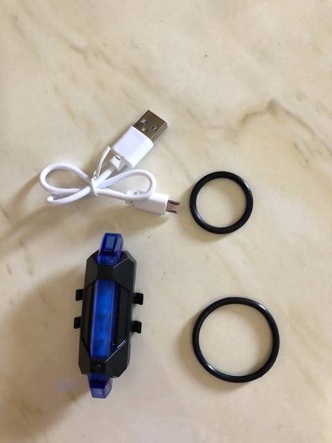 Lampu BELAKANG sepeda USB rechargeable