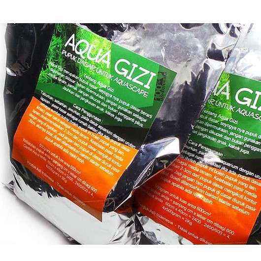 pupuk dasar aquascape aquagizi aqua gizi 1 kg murah