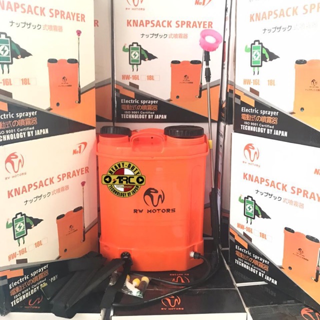 RW Motors Alat Semprot Desinfektan Gendong Elektrik
