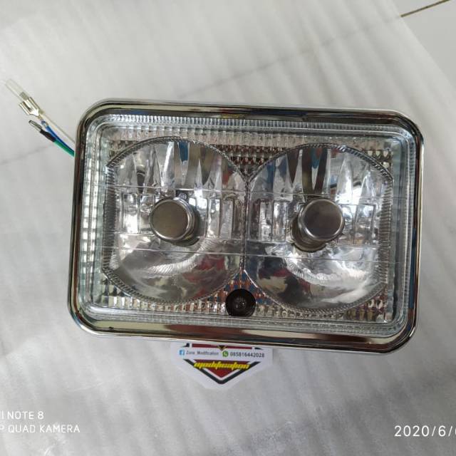 REFLEKTOR KOTAK MODEL 5T5 RX KING RXK RXZ RXS 2 BOHLAM