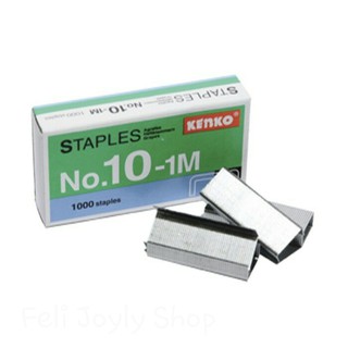 Jual ISI STAPLES KENKO NO 10 1M KECIL Isi 20 Box Per Pak STAPLER