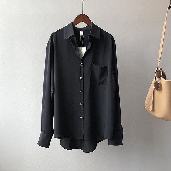 1 OUTFIT TERLARIS - Lova Top Atasan Blouse Kemeja Muslim Wanita Casual Wollycrepe Premium-4