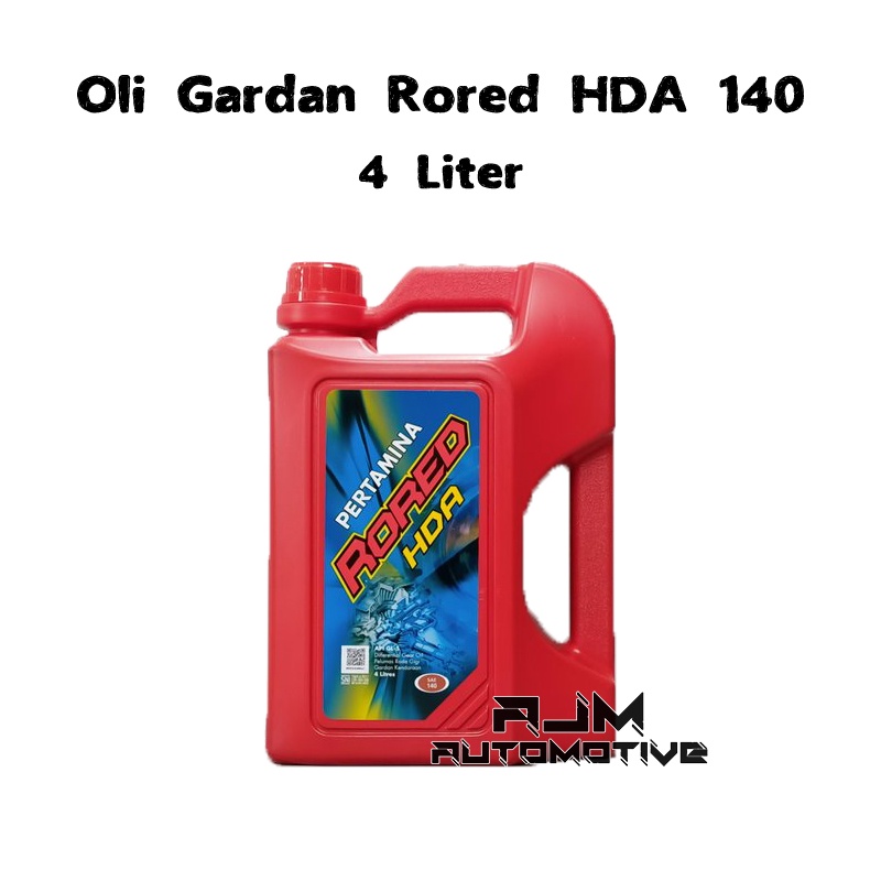 Oli Gardan Oli Rored HDA 140 4 Liter Pertamina