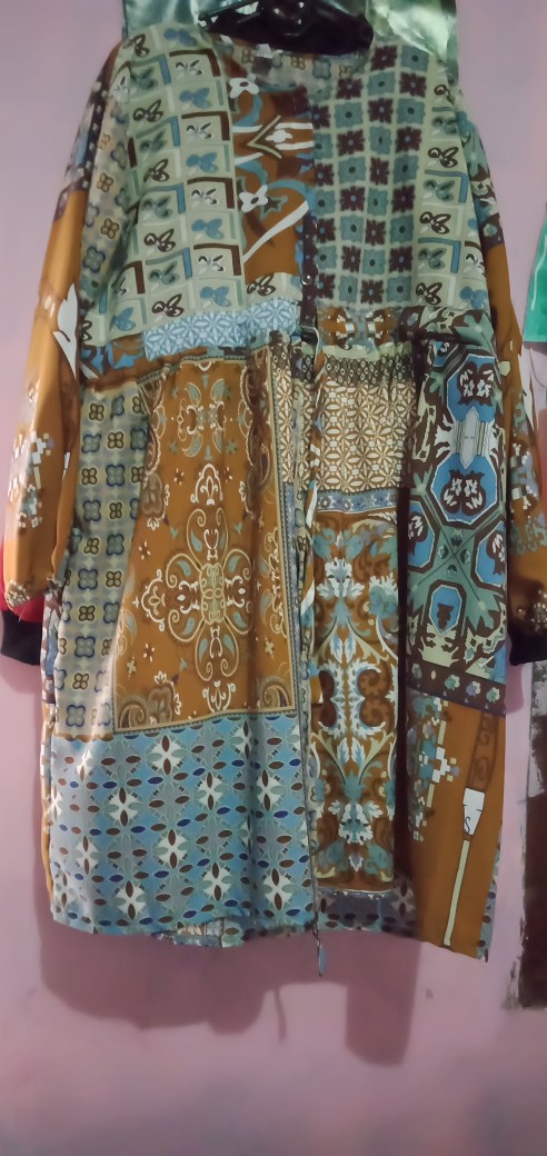 Batika Tunic By Zalfa / Tunik Motif / Tunik Wanita Murah / Tunik Batik