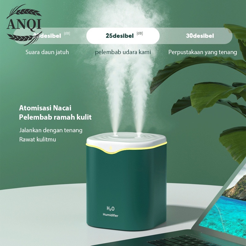 ANQI1888 Pengharum Dan Pelembab Udara / Humidifier Air Aromatherapy Diffuser Night Light