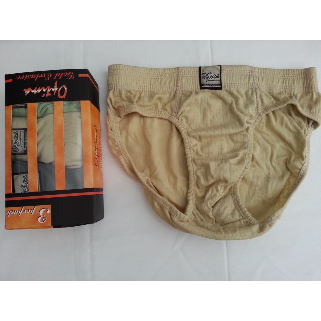 Celana Dalam Pria Optima Model1 Ukuran M L XL Ecer / 3pcs