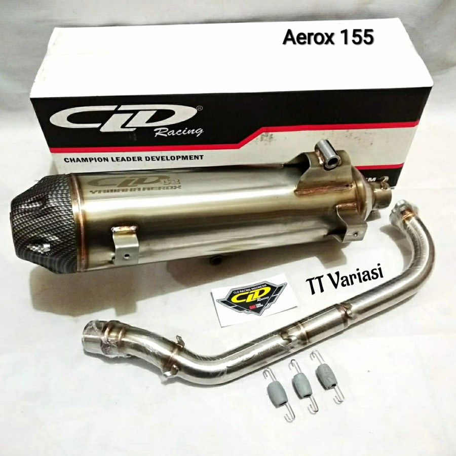KNALPOT CLD RACING NEW C2 STD RACING AEROX 155 CARBON