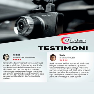 Otodash Dashcam Cctv kamera dashboard mobil Full HD