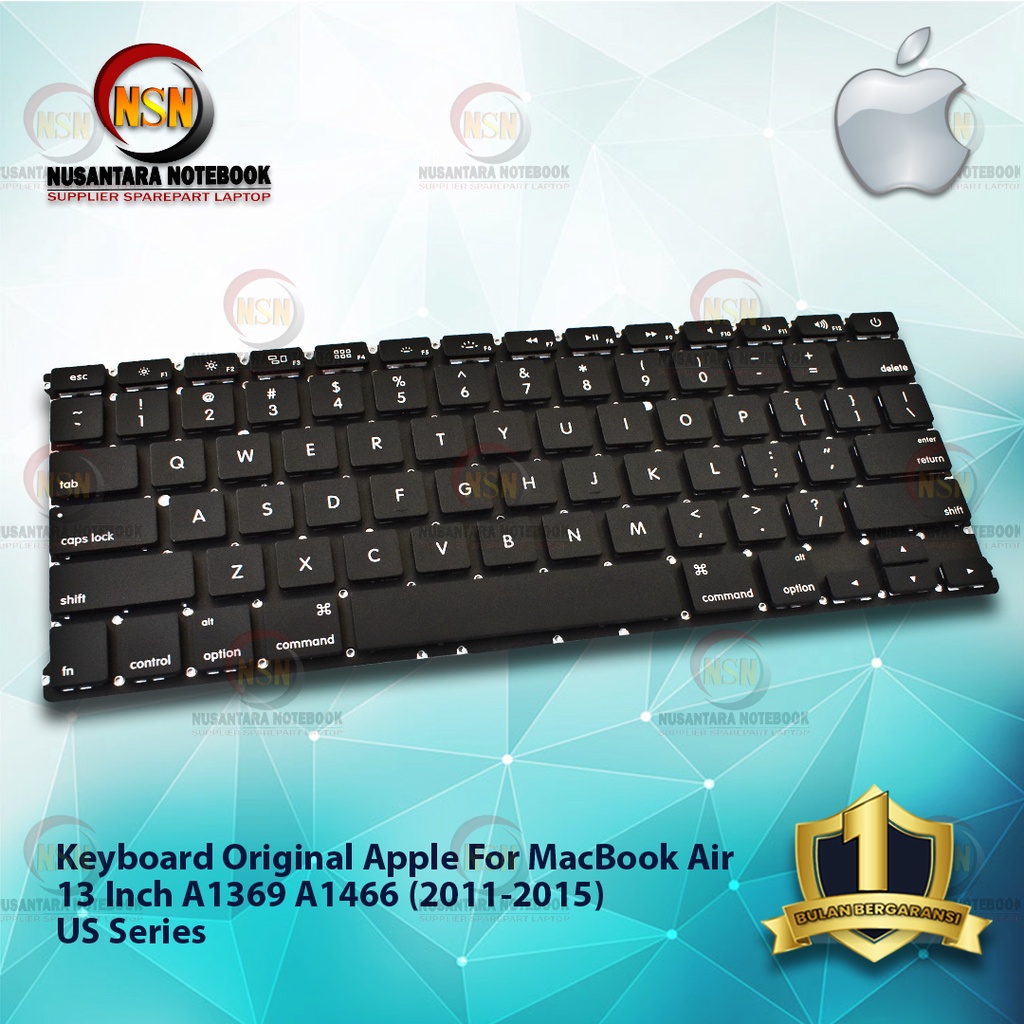 Keyboard MacBook Air 13&quot; A1369 A1466 (Mid 2011 - Early 2015) US