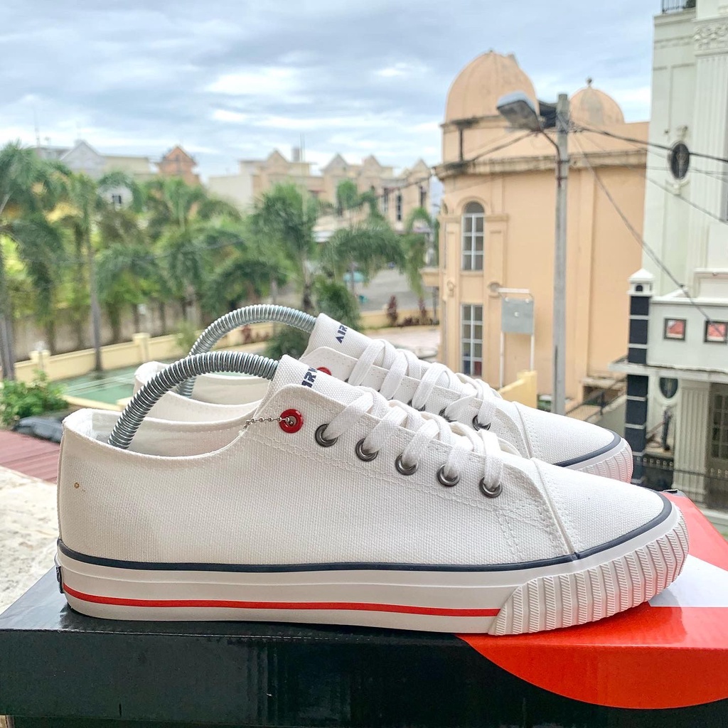 TERBARU Sepatu PRIA Airwalk Jaxon FULLWHITE  Original COD