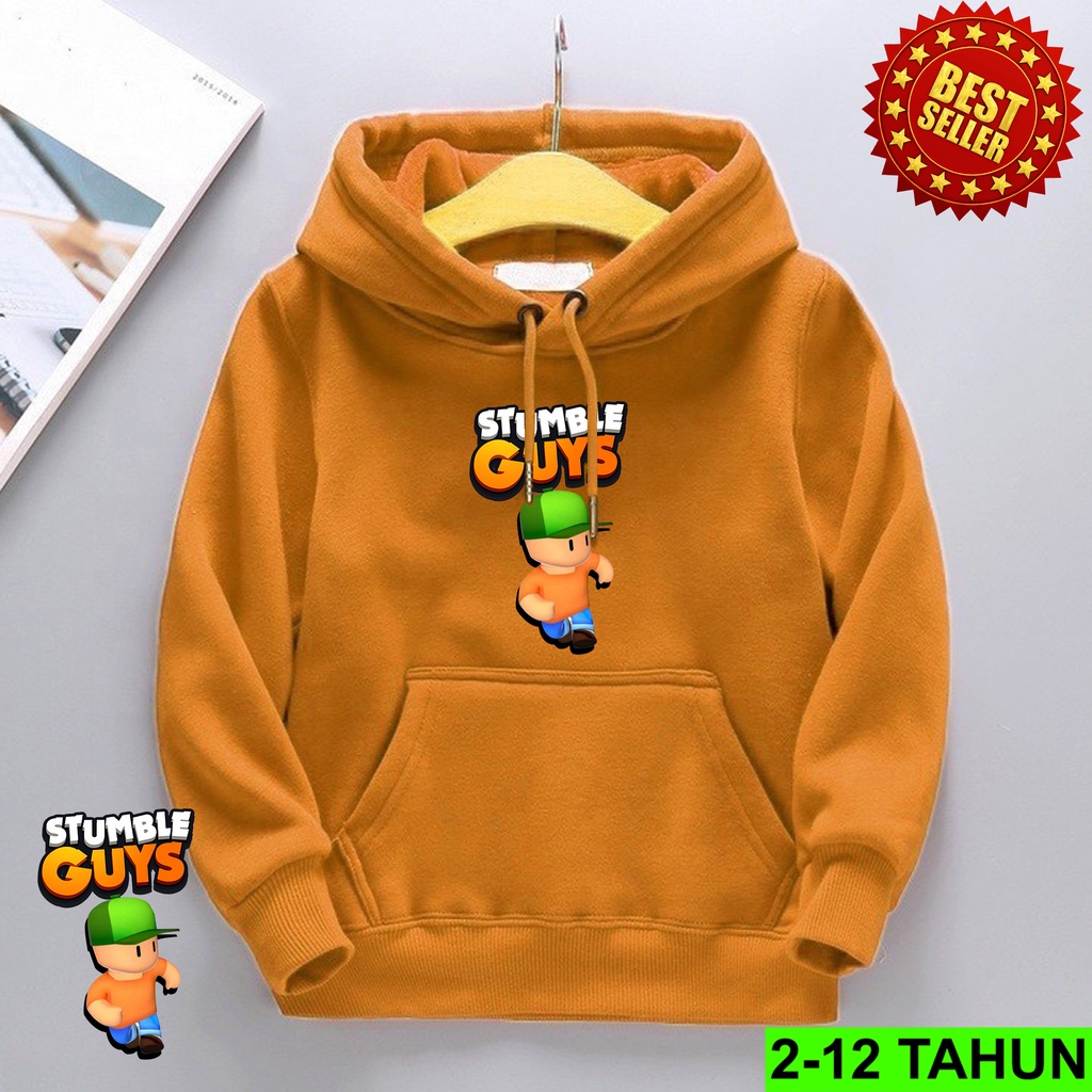 Hoodie Anak Laki Laki Perempuan / Hodie Game stumble guys Anak Usia 2 3 4 5 6 7 8 9 10 11 12 Tahun / Jaket STUMBLE GUYS Anak Cewek Cowok / Switer Anak Terbaru / Sweeter Anak