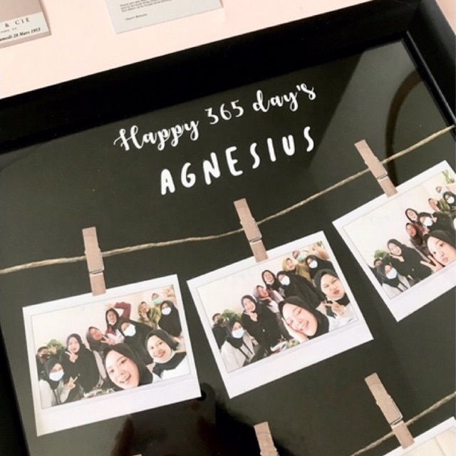 Polaroid in Frame Pigura Polaroid 10R Kado Unik Kado Anniv Kado Ultah-4