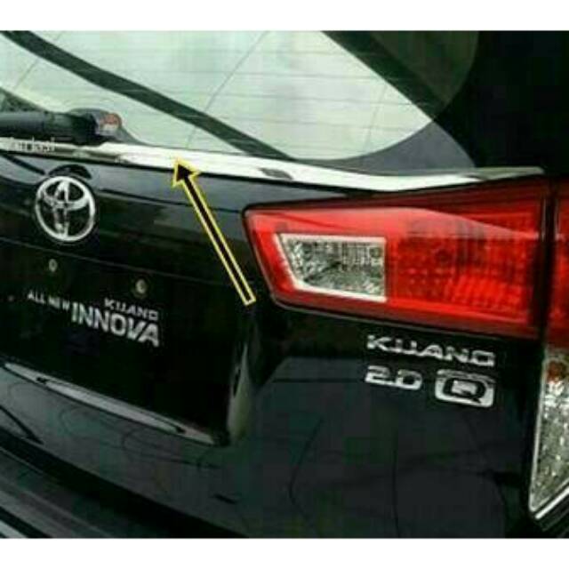LIST KACA BELAKANG INNOVA REBORN