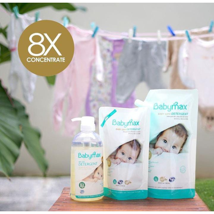 (BEST SELLER!!) Babymax Detergent Pouch Refill 680ml / Babymax Detergent Ecopack 1350ml / SABUN CUCI / baby max