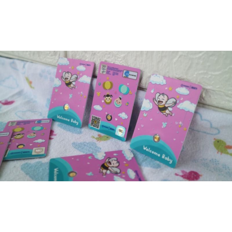 Minigold Baby Gift Series Kado Emas Mini Baby born