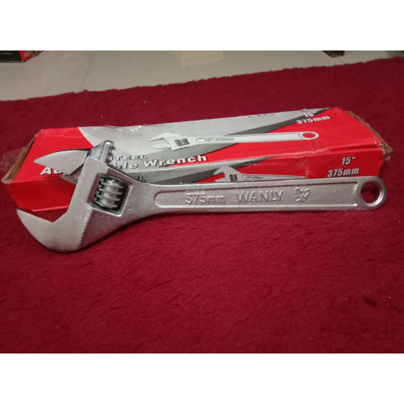 Kunci Inggris 15 inch / Kunci Bago / Adjustable Wrench