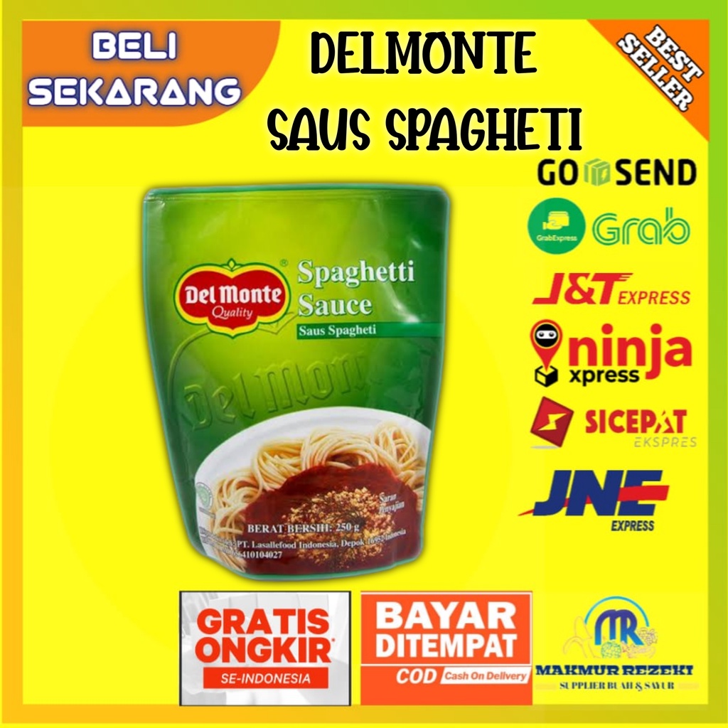 

SAUS SPAGHETI DELMONTE 250 GR