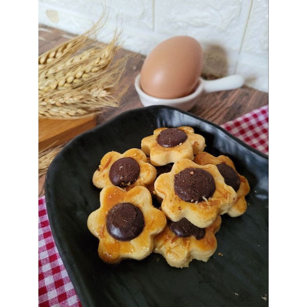 

CHEESE CHOCO MELT ANJARIS COOKIES - KUE KERING HOMEMADE - KUE LEBARAN - KUE NATAL
