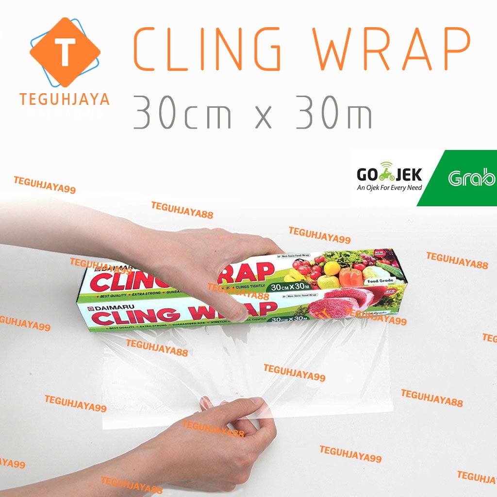 Jual Plastik Cling Wrap Food Grade Makanan Plastik Wrapping Plastik