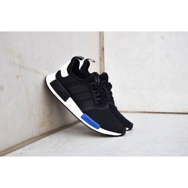 Adidas NMD R1 Tokyo  Black Blue Sepatu  Olahraga Pria 