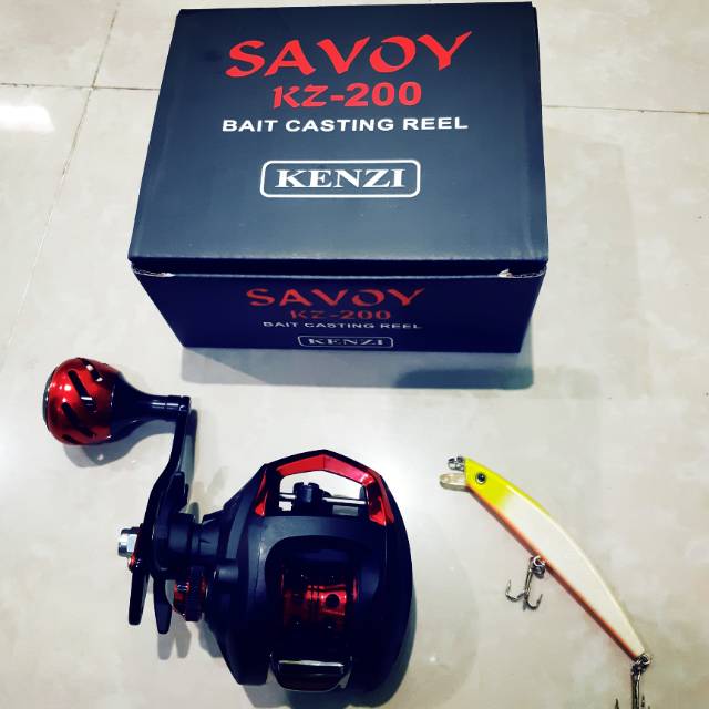 Reel bc kenzi savoy kz-200. Bonus lure