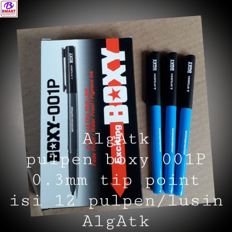 

pulpen boxy 001P harga untuk 1 pulpen 0.3mm
