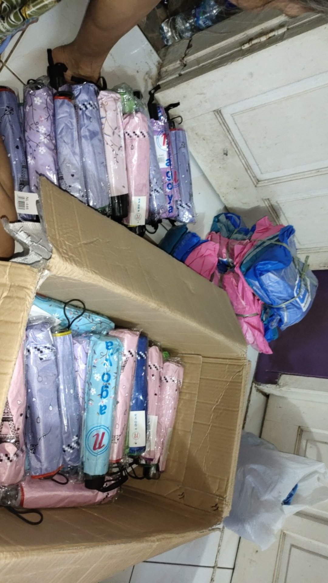 Tepbrella Termurah!!!!!payung Lipat 3 Nagoya Paris Balon