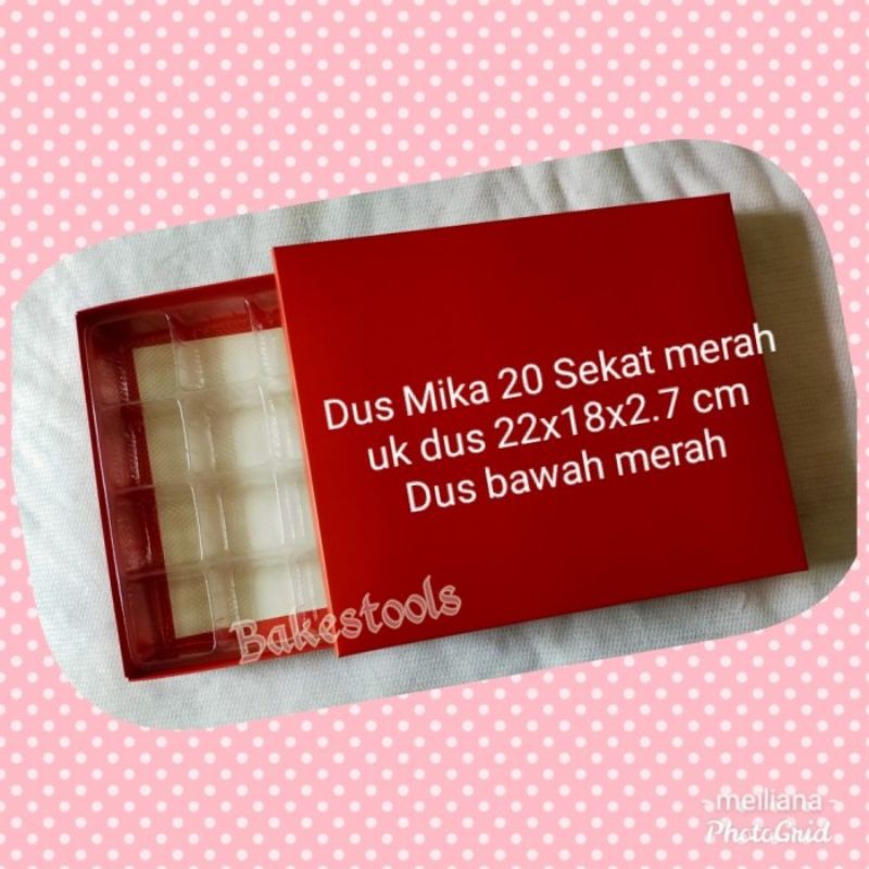 

Dus Mika 20 Sekat, isi 10 pcs