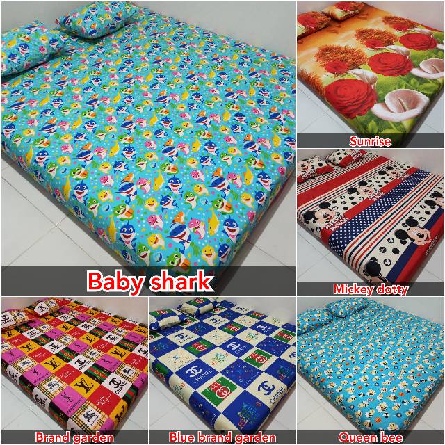 Sprei cewek Sprei home made karakter 160*200(2sarban+2sargul)