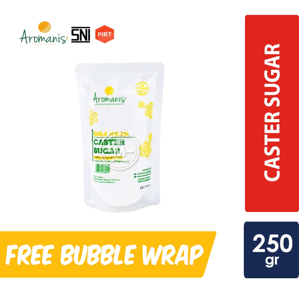 

Aromanis Caster Sugar / Gula Halus [Pouch 250 gr]