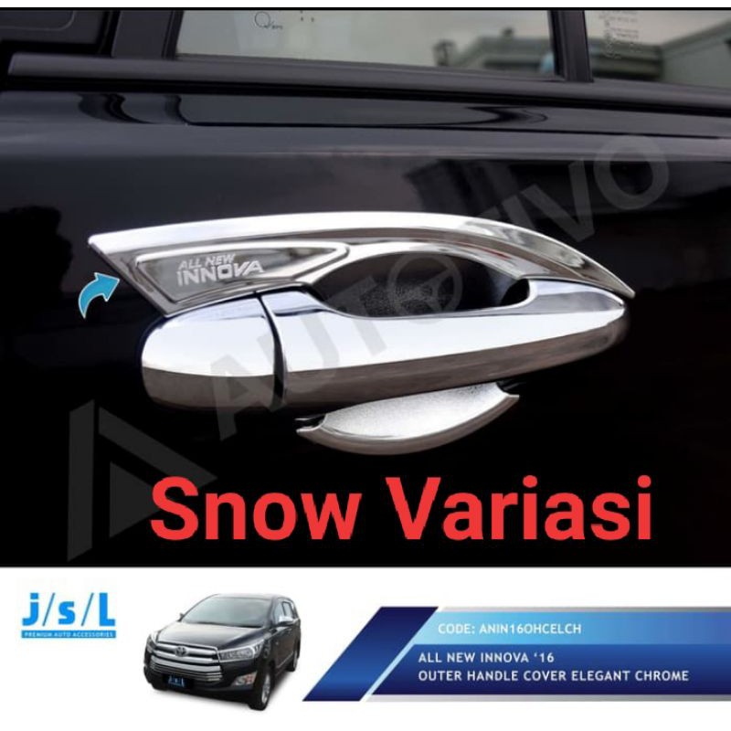 All New Innova outer handle cover elegant chrome JSL